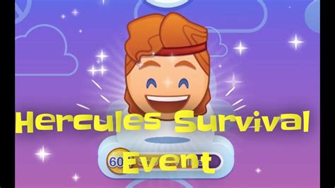 Map Completed On The Hercules Survival Event On Disney Emoji Blitz Youtube