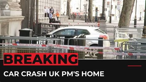 Breaking News: Car crashes into gates of UK PM’s home - The Global Herald