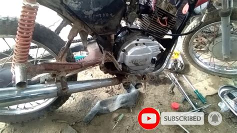 NEW RESTORATION ENGINE YAMAHA STX 125 YouTube