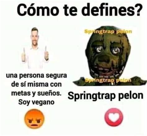 Springtrap Pelon Meme Subido Por Oscarsag Memedroid