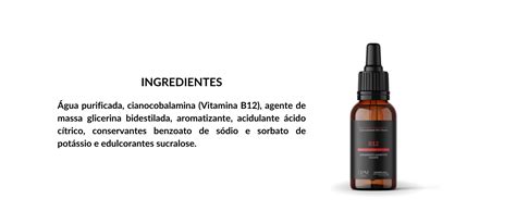 Vitamina B12 Sublingual Em Gotas ELLYM NUTRITION Sabor Frutas Vermelhas