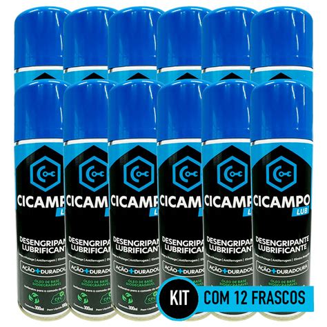 Kit Spray Desengripante Lubrificante Ml Cicampo Lub