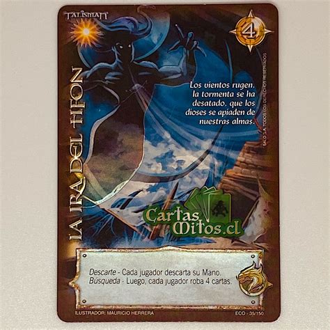 La Ira Del Tif N Myl Compendium Eco Cartas Mitos