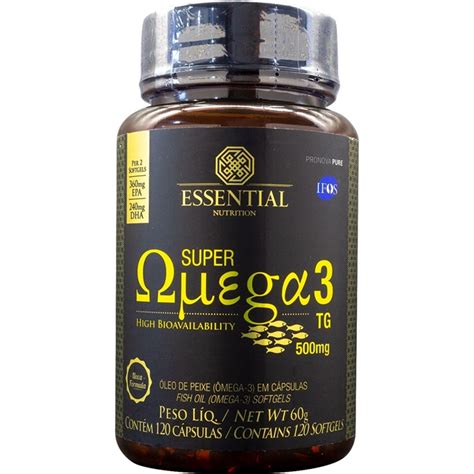 Super Omega Tg Mg Caps Essential Nutrition Essential