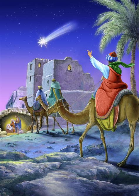 The Three Wise Men Painting By Patrick Hoenderkamp Pixels