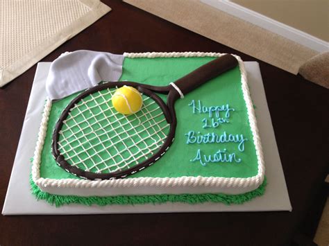 Tennis Birthday Cake Tennis Cake Party Cakes Cake Designs