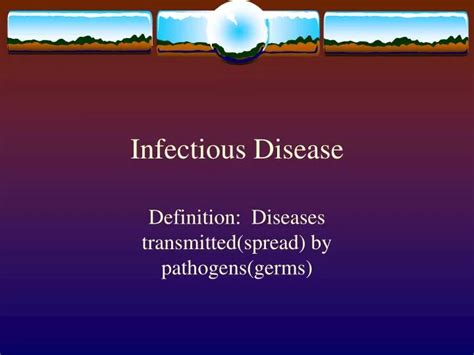 Ppt Infectious Disease Powerpoint Presentation Free Download Id