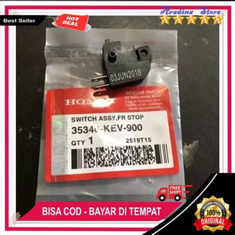 Switch Rem Depan Kanan Ori Honda Supra X Fit Swit Rem Depan Kanan Vario