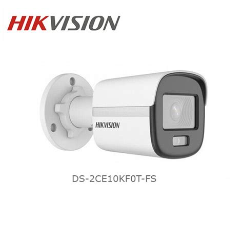 Hikvision DS 2CE10KF0T FS 5MP 3K ColorVu Audio Fixed Mini Bullet Camera