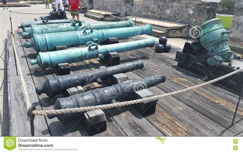 Cannons Editorial Photo Image Of Bunch Used Display 73298031