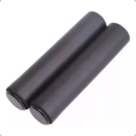 Manopla Punho Para Bike Absolute Espuma Silicone Gel Mtb Cor Preto