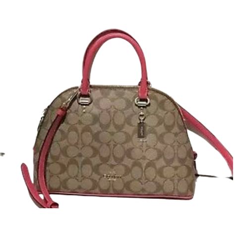 COACH Signature Crossbody/Brown-Red – Fashion HUB KSA