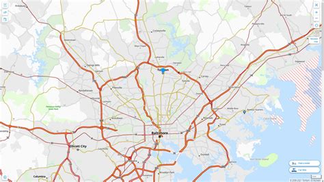 Towson, Maryland Map