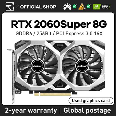 Jieshuo Nvidia Rtx Super Gb Gaming Placa Gr Fica Gddr Gpu