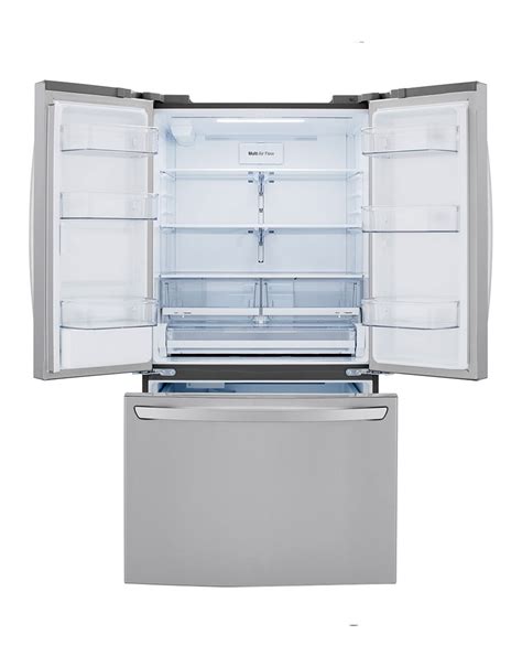 Lg 29 Cu Ft French Door Refrigerator With Slim Design Water Dispenser