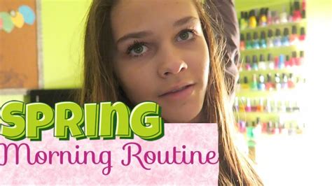 My Morning Routine Spring Edition Emma Maries World Youtube