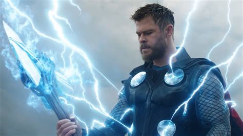 Avengers Endgame Thor Stormbreaker Hammer Hd Hd Phone Wallpaper Rare Gallery