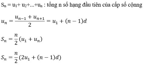 Công thức tính cấp số cộng Khám phá bí mật của dãy số tuyệt vời