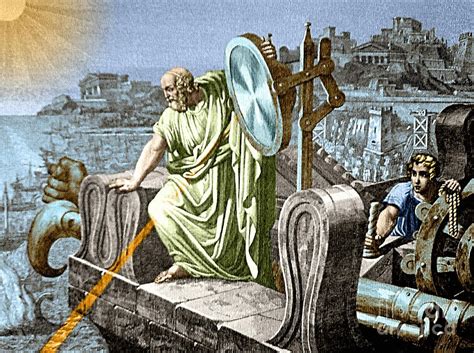 Archimedes Heat Ray Siege Of Syracuse Science Source Ancient