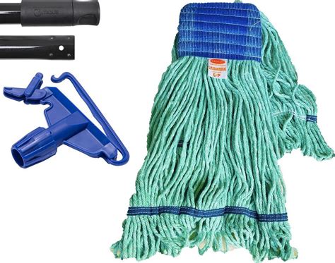 Maus Dweil Set Heavy Duty Vloermop Met Steel En Klem Made In The Eu