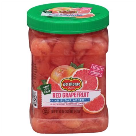 Del Monte® No Sugar Added Red Grapefruit Jar 52 Oz Kroger