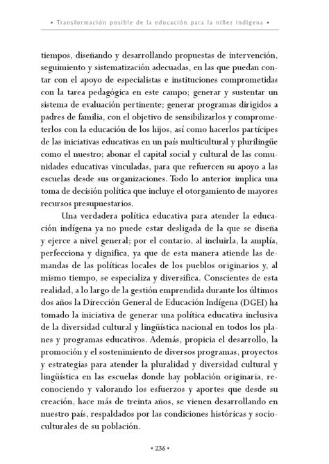 Transformación Posible De La Educación Indígena By Dgei Indigena Issuu