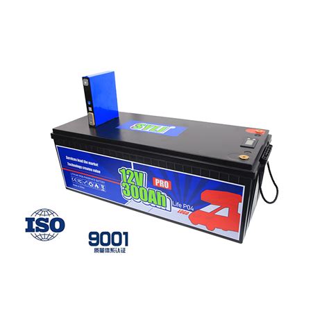 12V 300ah LiFePO4 3840wh Deep Cycle Lithium Battery For Marine Off Gird