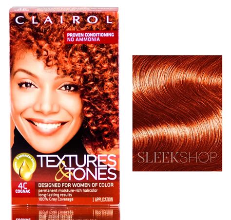 Clairol Textures And Tones Permanent Hair Dye Chemical Free Grey Coverage Designed For Women