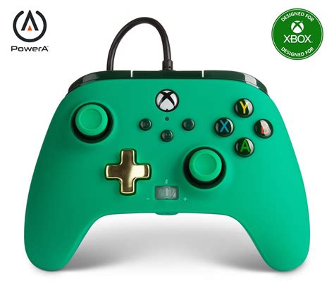 Manette filaire améliorée PowerA pour Xbox Series X S Vert Manette