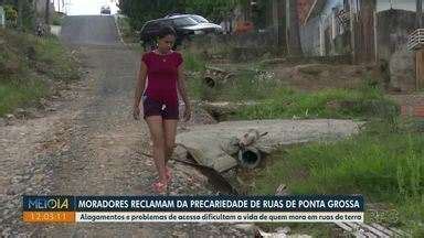 Meio Dia Paraná Ponta Grossa Moradores de Ponta Grossa reclamam da