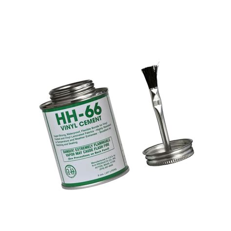 Hh Pvc Vinyl Cement Glue With Brush Oz Ebay