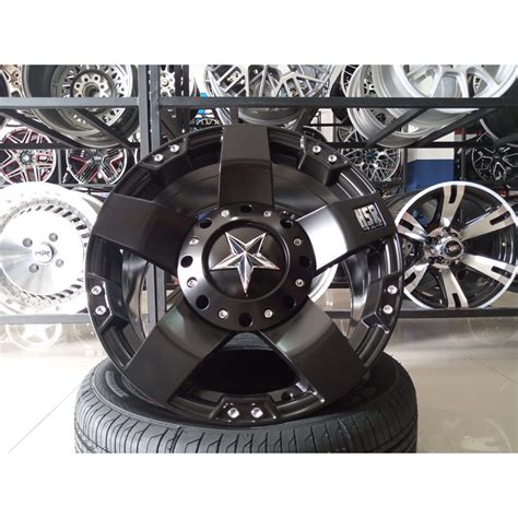 Jual Velg Offroad Ring 17 Hsr Rasta Warna Black Mobil Xtrail Crv Harier