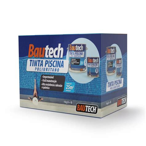 Bautech Tinta Pu Para Piscina Fibra Grand Box