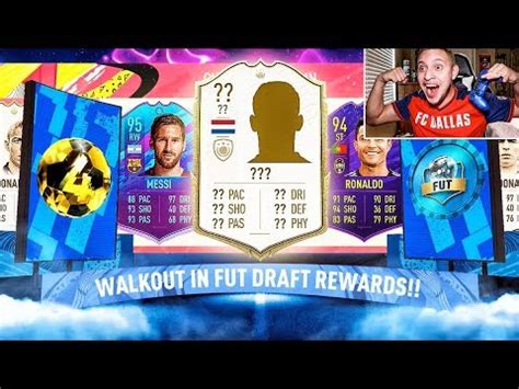 OMG WALKOUT IN MY FUT DRAFT FINAL REWARDS PRO FUT DRAFT GAMEPLAY