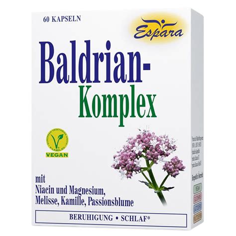 Baldrian Komplex Kapseln St Shop Apotheke