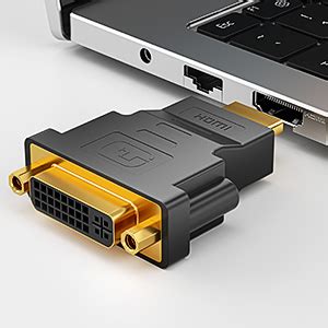 Cablecreation Hdmi Zu Dvi Adapter Bidirektionaler Hdmi Stecker Auf Dvi