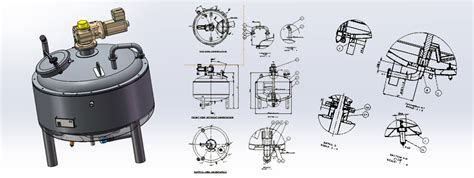 Pressure Vessel Drawing