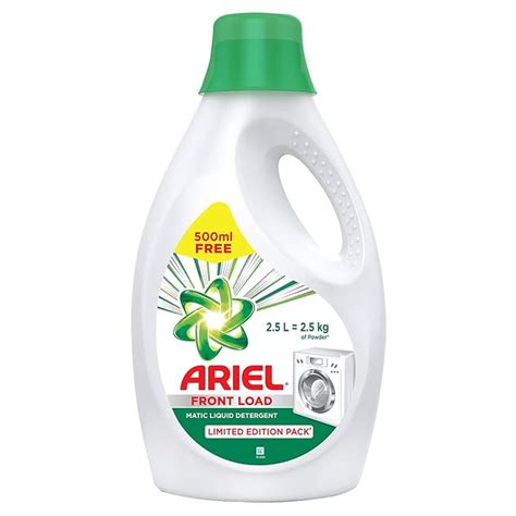 Ariel Matic Liquid Detergent Front Load 2 Ltr 500ml Free Amazon In