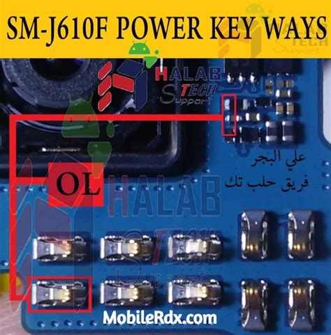 Samsung Galaxy J6 J610F Power Button Ways On Off Key Repair