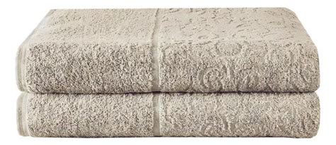 Kit 02 Toallas de baño Nude Santorini 100 algodón MercadoLibre