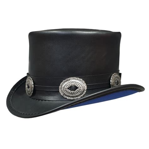 Slash Tribute Black Leather Top Hat By Walletsnhats4u Hats