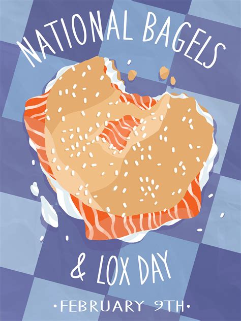 National Bagels And Lox Day On Behance