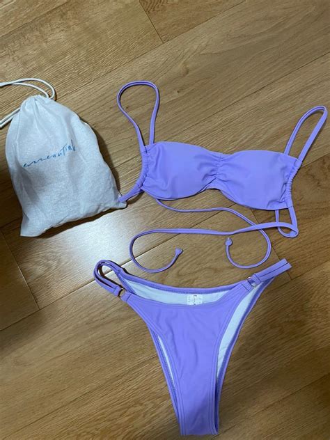Esseantial Lilac Bikini Rei Germar Women S Fashion Swimwear Bikinis Swimsuits On Carousell