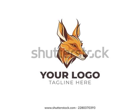 Jackal Head Logo Vector Unique Branding Stock Vector (Royalty Free) 2280370393 | Shutterstock