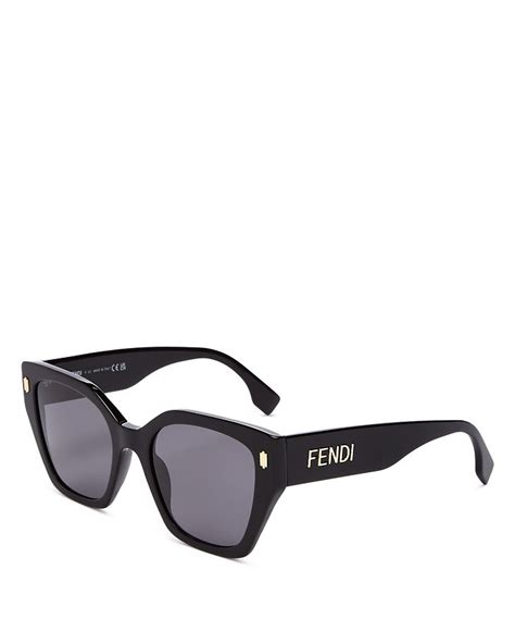 Fendi Polarized Square Sunglasses 54mm Bloomingdales