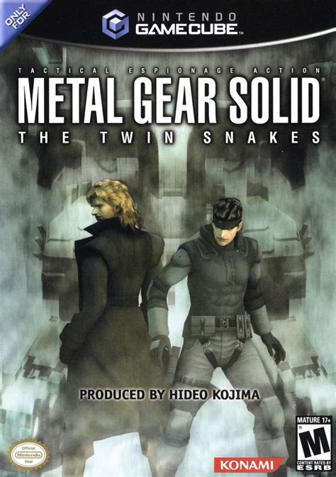 Metal Gear Solid Twin Snakes Gamecube Game