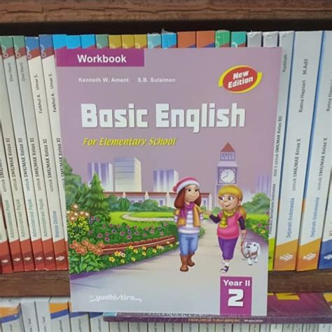 Jual Buku Workbook Basic English Kelas 2 Yudhistira Shopee Indonesia