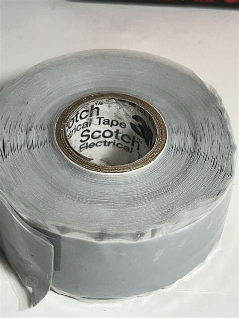 M Scotch Self Fusing Gray Silicone Electrical Tape In X Ft X