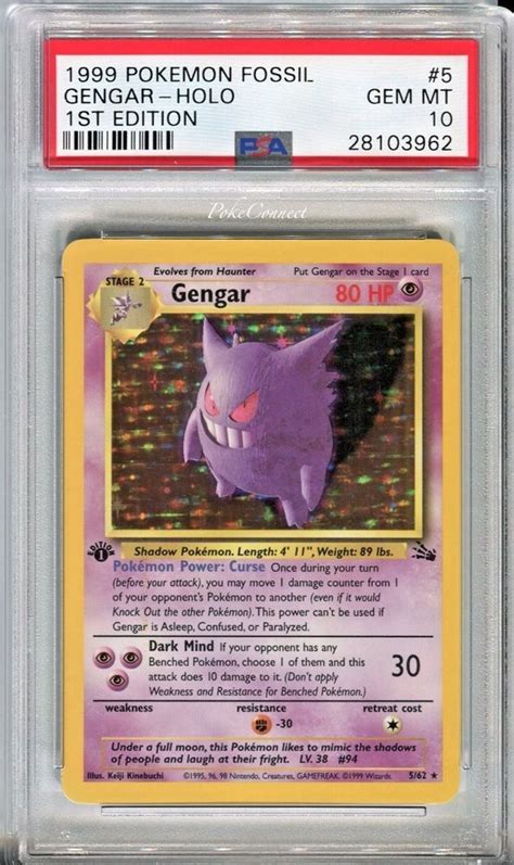 Arriba 30 Imagen Fossil Gengar Holo Abzlocalmx