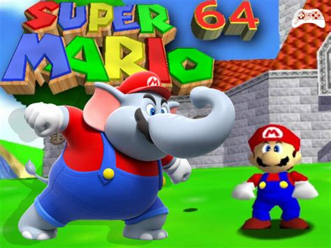 Super Mario 64 Ganha Forma De Elefante De Super Mario Bros Wonder